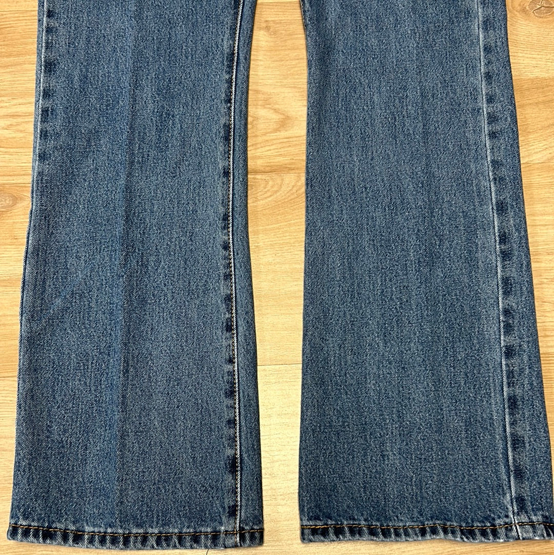 Levis 517 Bootcut Jeans Men’s 33x32 Medium Wash Denim Red Tab Western