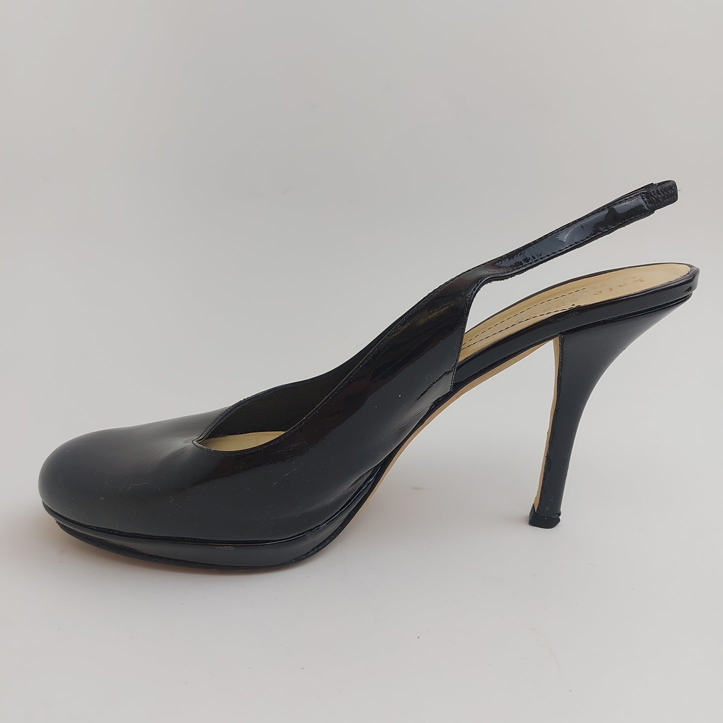 Kate Spade New York Patent Leather Sling back Heels 7.5