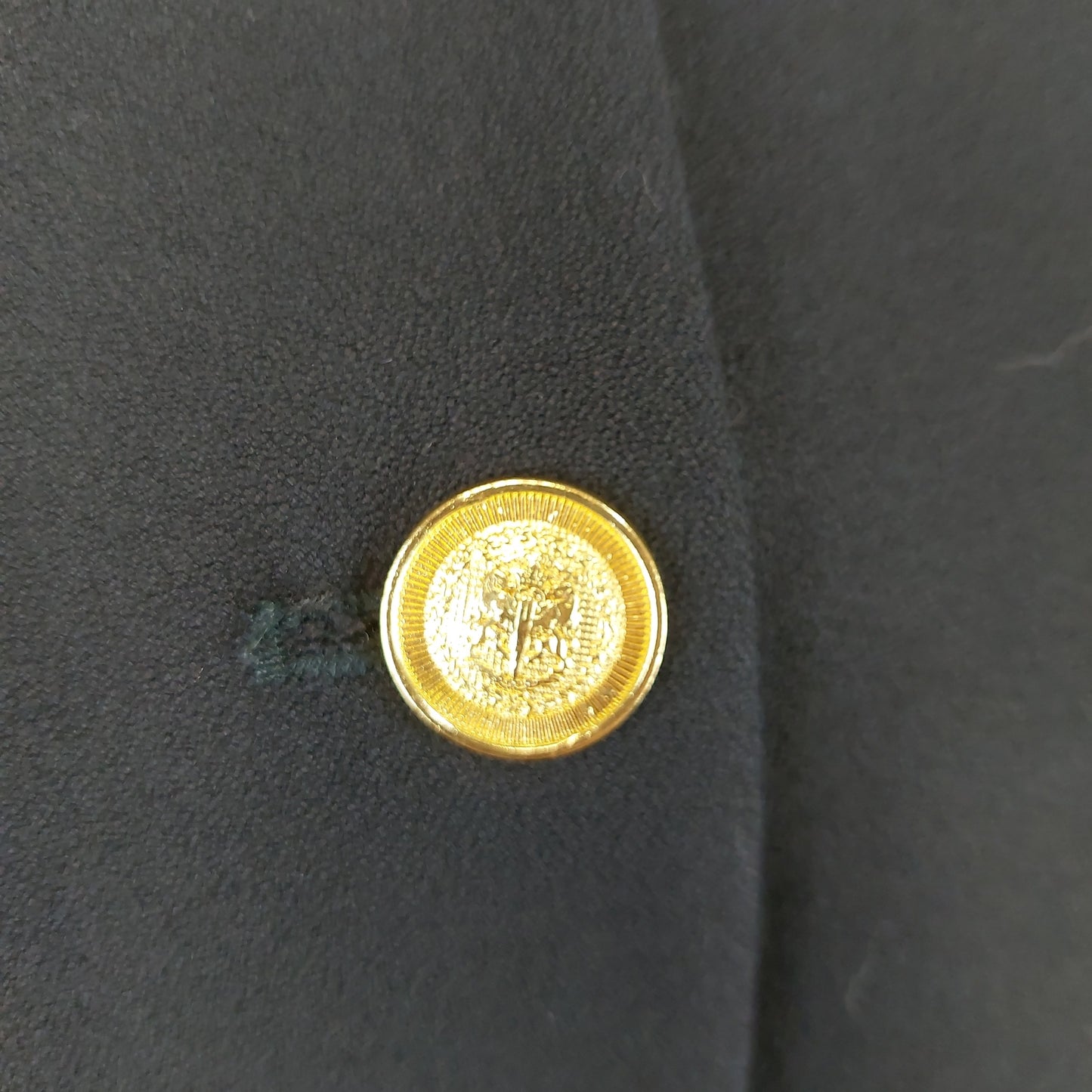 Philosophy Republic Clothing Black Blazer with Gold buttons Size 12 Jacket Coat