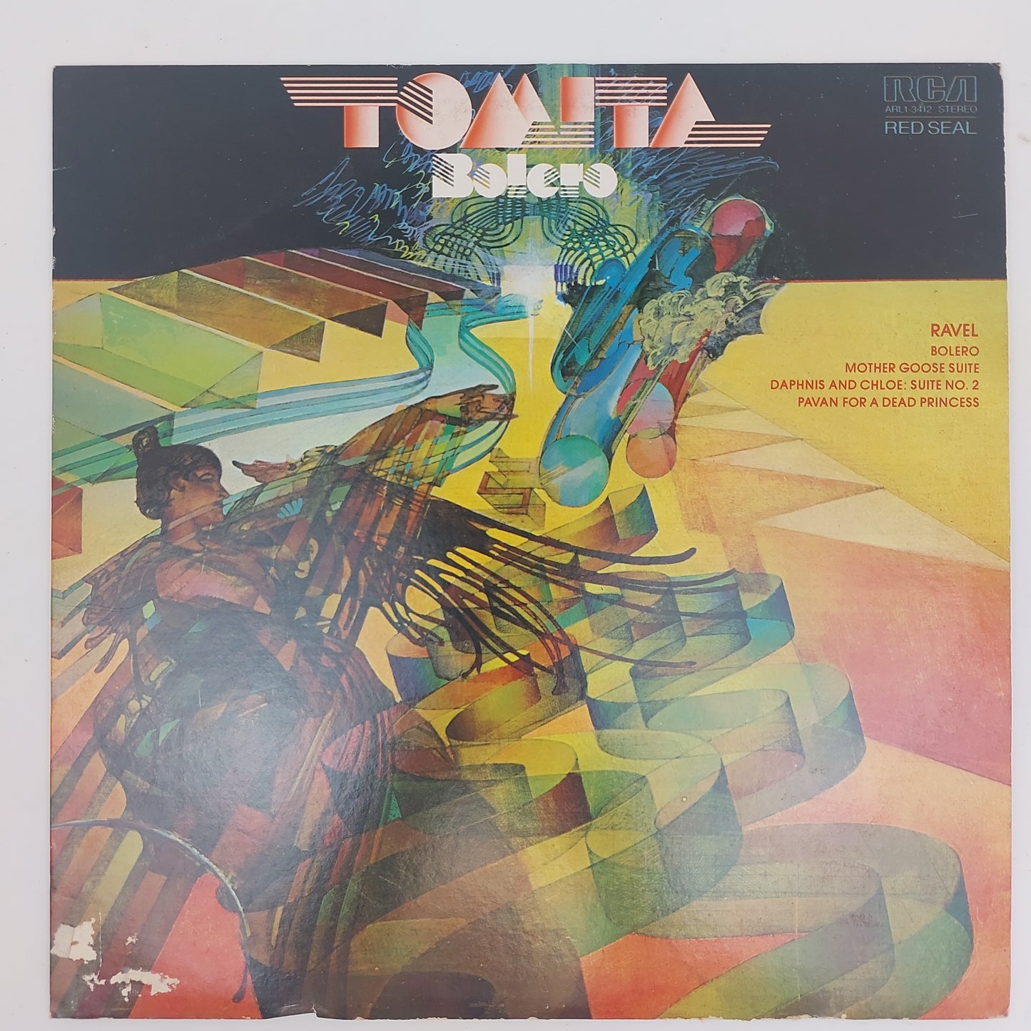 Tomita - Ravel - Bolero - RCA Red Seal LP Vinyl Record RARE