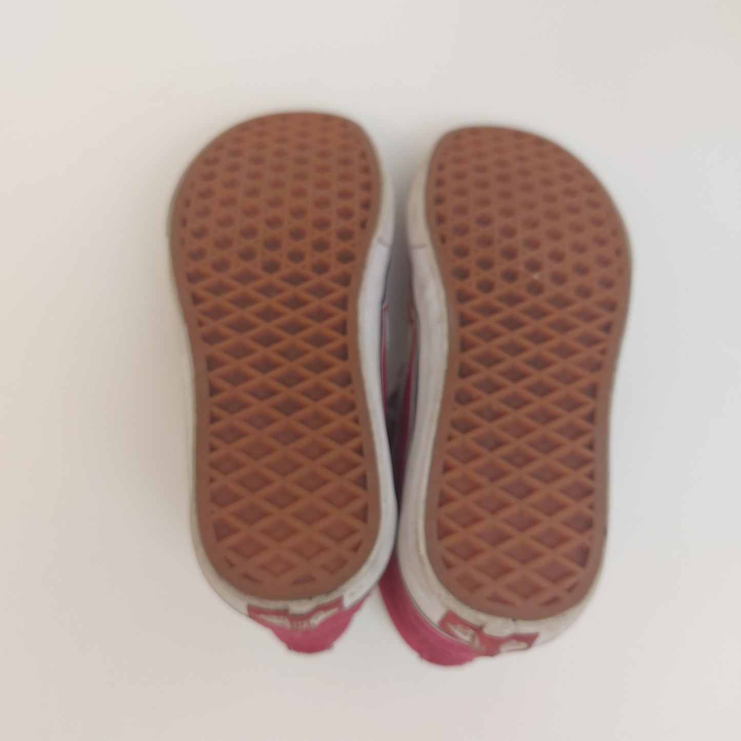 Hot Pink Fuchsia VANS Leather Skateboard Shoe Hi-Top, Men 3.5, Women 5 751505