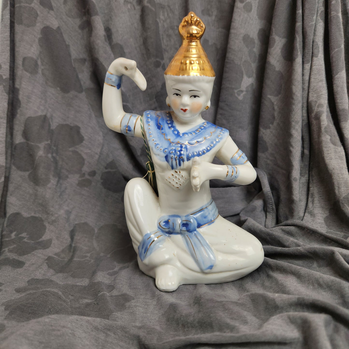 Porcelain Thai Seated Figurine