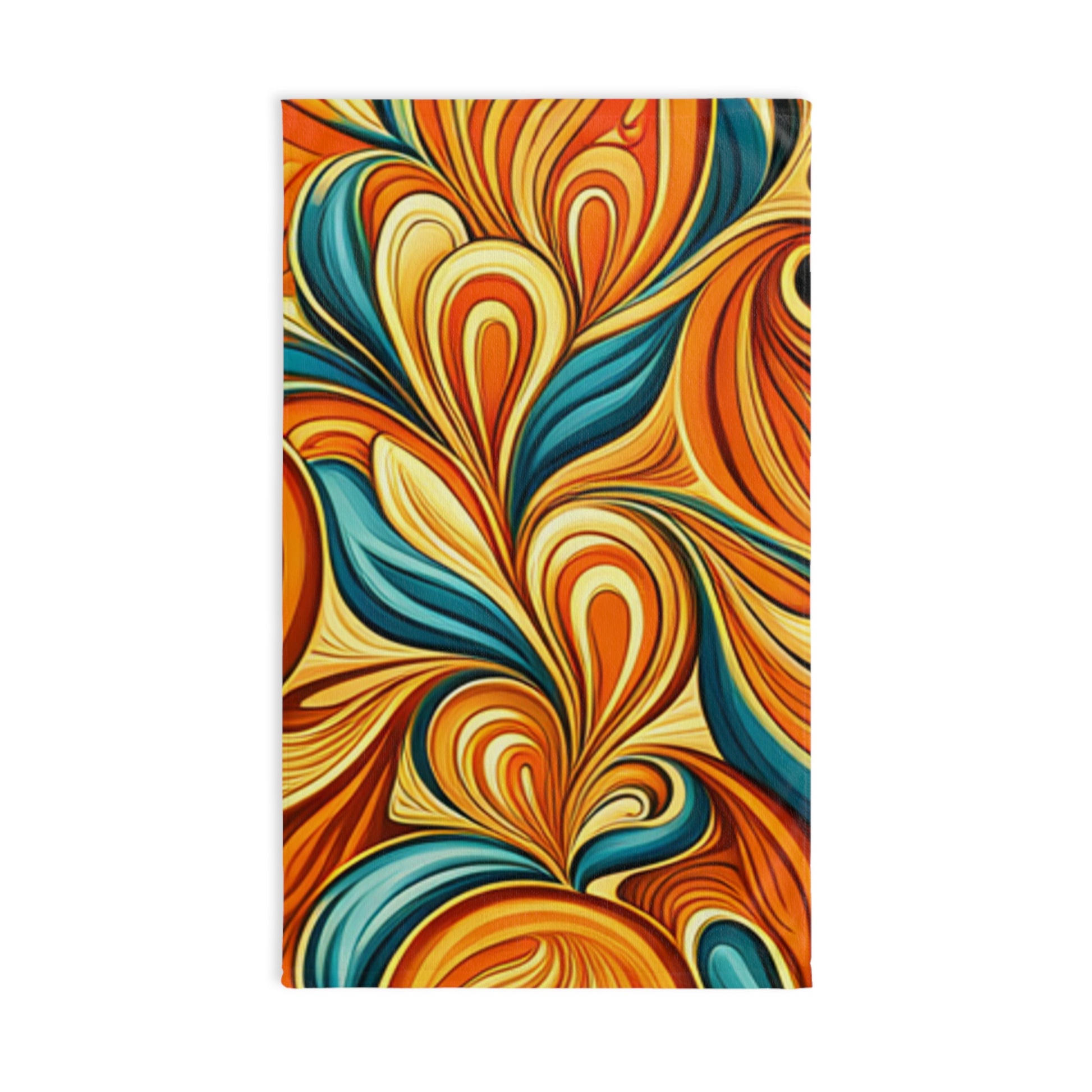 Funky Groovy Hand Towel Psychedelic