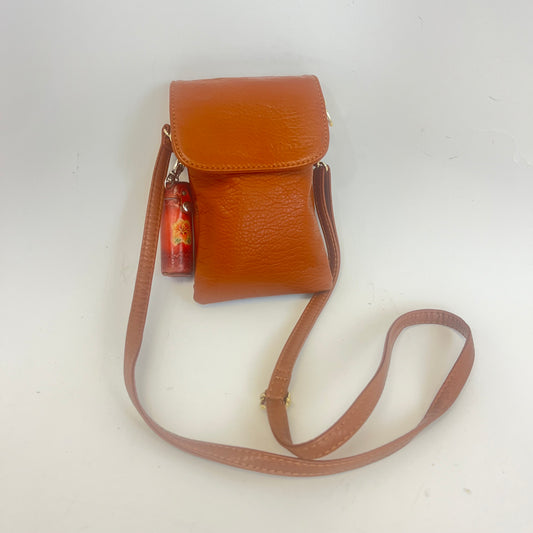 Minicat Small Brick Leather Crossbody Cell Phone Purse Wallet Shoulder Bag Women