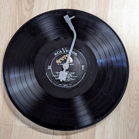 Custom Vinyl Record Wall Clock